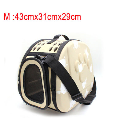 YUYU Carrier Foldable EVA Pet Kennel Puppy Cat Outdoor