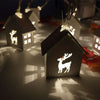 1.5M 10 LED House Shaped New Year Led String Light for Christmas Wedding Party Decoration