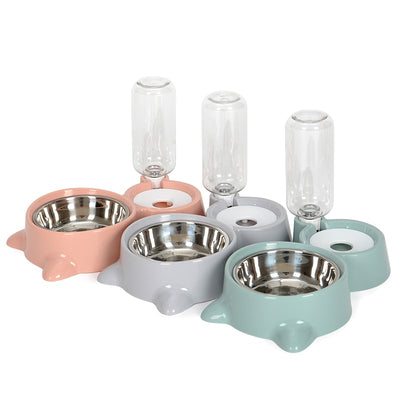 HOOPET Bowls Feeder Drinking-Bowl-Dispenser Pet-Product Dogs Water for Puppy
