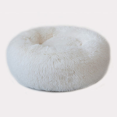 Dog-Bed Sofa Donut Dogs Round Washable Small Comfy GLORIOUS Deep-Sleep Winter Luxury