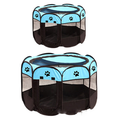 Houses Playpen Kennels Fences Pet-Tent Puppy-Cage Dog Crate Dogs Delivery-Room Foldable