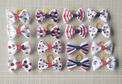 Grooming-Accessories Bows Pet-Supplies Hair Rubber-Bands Pet-Dog Handmade Cheap Cut 80pcs