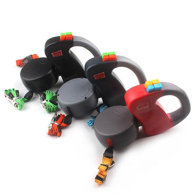 Traction-Rope Dog-Chain Automatic Creative ABS with Two-Headed Pet-Supplies