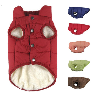 Winter pet coat clothes for dogs Winter clothing Warm Dog clothes for small dogs Christmas