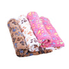 Bed Dog Blanket Dog-Beds Cushion-Bone-Print Labrador Pet-Dog Warm Soft-Fleece Golden Retriever
