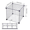 Animal-Cage Kennel-Crate Pet Playpen Metal-Wire Portable Yard Small
