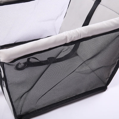 CAWAYI KENNEL Travel Dog Car Seat Cover Folding Hammock Pet Carriers Bag Carrying