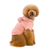 Cat Jacket Costume Yorkshire-Clothing Dogs Chihuahua Winter Kitten Pink Warm
