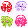 Ties Ribbon-Bow Bowtie Pet-Supplies Dog-Accessories Bowknot Adjustable 60pcs Cat Polka-Dots