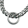 Collar Chain Choker Chrome-Steel Training Gold Silver Strong