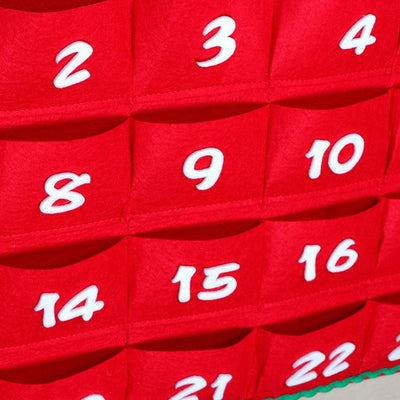 OurWarm Date 1-24 DIY Felt Christmas Advent Calendar Christmas Tree Countdown Calendar