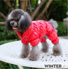 Overalls Jumpsuit Down-Coat Dogs Waterproof Winter Warm for Thicken Parka Puppy-Outfit