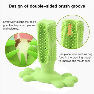 New Design Dog Chew Toy Brush Effective Toothbrush for Dogs Pets Oral Care Dog Brushing