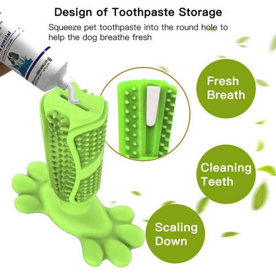 New Design Dog Chew Toy Brush Effective Toothbrush for Dogs Pets Oral Care Dog Brushing