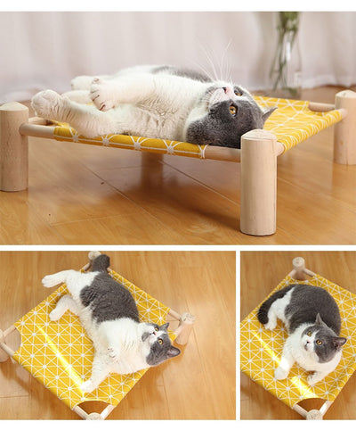 Summer Cat Hammock Bed House For Cats Kitten Cottages Pet Sleeping Supplies