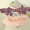 Dresses Tutu Poodle-Clothes Pet-Dog Dogs Small Autumn Spring for Bowknot Teddy Cat