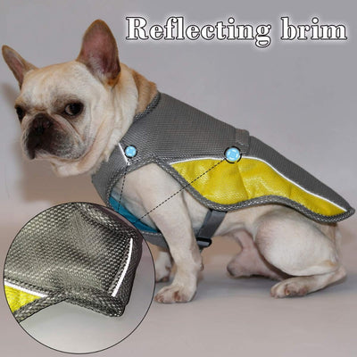 Cooling Harness Coat Vest Reflective Summer Dogs for Adjustable Mesh Quick-Release Pet-Dog