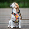 Vest Harnesses Reflective Dogs No-Pull Printed K9 Large Pet-Puppy Nylon Adjustable Medium