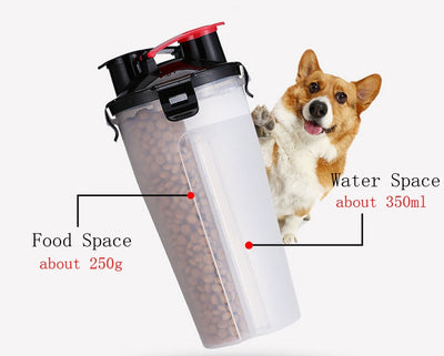 Travel-Bowl Pets Folding Water-Dish Grain-Storage Dog Silicone For Dogs with Pet-Chihuahua