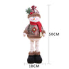 Toy Ornaments Snowman Doll-Hang-Decorations Merry-Christmas Enfeites-De-Natal Santa-Claus