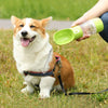 HOOPET Pet Dog Water Bottle Feeder Bowl Portable Water Food Bottle Pets Outdoor Travel