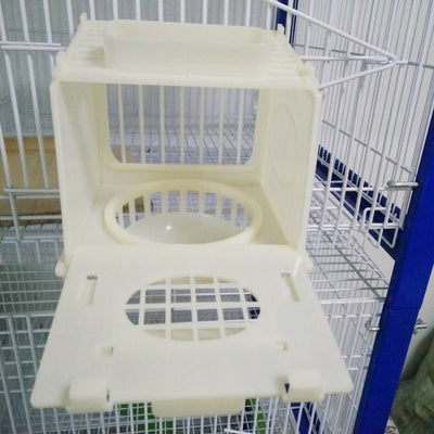 Parrot Cage Nest Pet-Bird's Plastic White 1pcs Removable High-Quality