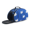 Handbag Dog-Carrier-Bag Pet-Bags Puppy-Carrying Shoulder Portable Cats Blue Cat-Pattern