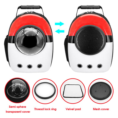 Portable Astronaut Pet Cat Dog Puppy Carrier Space Bag Travel Backpack Capsule Bag For Small Cats