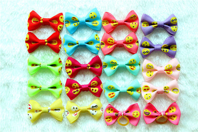 Grooming-Accessories Bows Pet-Supplies Hair Rubber-Bands Pet-Dog Handmade Cheap Cut 80pcs