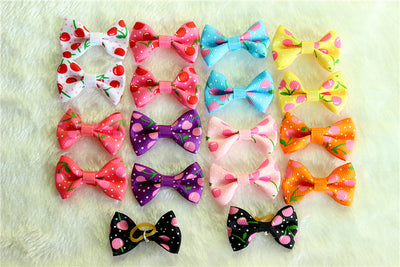 Grooming-Accessories Bows Pet-Supplies Hair Rubber-Bands Pet-Dog Handmade Cheap Cut 80pcs