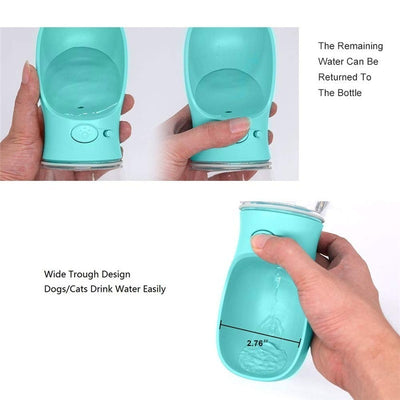 Portable Drinking-Bowl Water-Dispenser-Feeder Bulldog Water-Bottle Dogs Travel Small