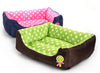 Warm Bed House Kennel Sofa PET ULTRASOUND Pet-Dog Fleece Small Medium-Size Extra Dot