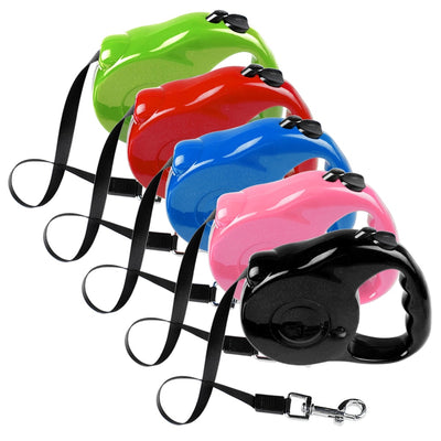 Dogs Leashes Pet Reflective Retractable Austomatic Small Puppy Medium