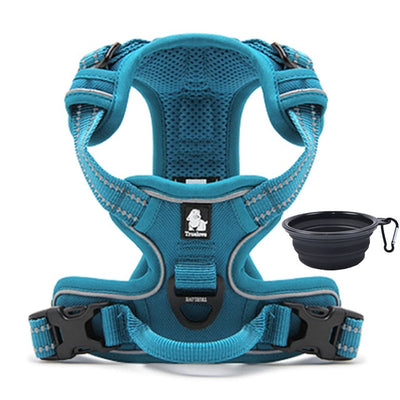 Truelove Dog Harness Small Large Durable Reflective Pet Harness Dog Running Safety Lift