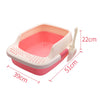 Bedpan Toilet Cat-Litter-Box Sandbox Anti-Splash-Toilette Dog-Tray Puppy-Cat Plastic