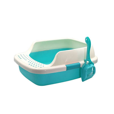 Bedpan Toilet Cat-Litter-Box Sandbox Anti-Splash-Toilette Dog-Tray Puppy-Cat Plastic