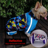 Winter Dog Clothes Waterproof Luxury Warm Dog Coat Jumpsuit Reflective Small Pet Snowsuit