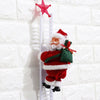 Ladder Hanging-Decoration Christmas-Tree-Ornaments Gifts Funny Climb Santa-Claus Electric