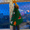 Christmas-Decorations Tree-Ornament Felt Natal New-Year Navidad Home DIY 3D LED for Kids