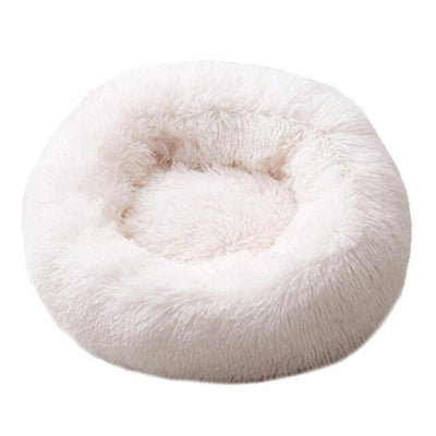 Dog Kennel Sofa Dog-Bed Puppy-House Plush Round Washable Warm Super-Soft Long