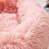 Dog Kennel Sofa Dog-Bed Puppy-House Plush Round Washable Warm Super-Soft Long