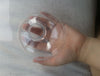 DIY Paintable/Shatterproof Clear Christmas Decoration 100mm Plastic Ball