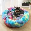 Dog-Bed Sofa Donut Dogs Round Washable Small Comfy GLORIOUS Deep-Sleep Winter Luxury