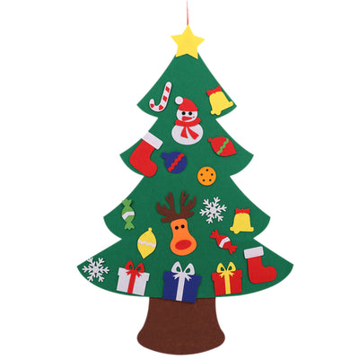 Felt Christmas Tree for Kids 3.2Ft Diy Christmas Tree with Toddlers 18Pcs Ornaments for Children