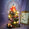 Christmas tree led Ornaments Decoration for Home Mini LED Lanterns Lamp lights DIY Miniature Christmas