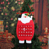Christmas Advent Calendar Santa Claus Snowman Elk with Cloth Hooks Xmas New Year