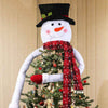 Ornament Toppers Snowman Christmas-Tree Xmas Fashionable Home New Cute Eve-Tree Big-Size