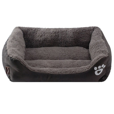 Cat Bed House Pet-Sofa Dog-Beds Paw Petshop Soft-Fleece Warm Waterproof-Bottom