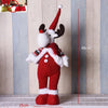 Christmas Dolls Ornament Snowman-Elk-Toys Xmas-Figurines Retractable Santa-Claus