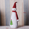 Christmas Dolls Ornament Snowman-Elk-Toys Xmas-Figurines Retractable Santa-Claus